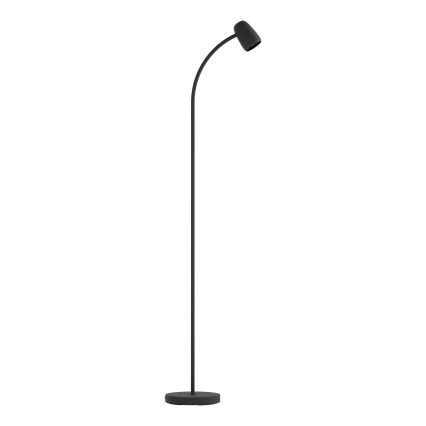 Eglo - Golvlampa 1xE14/18W/230V svart