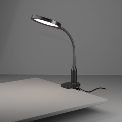 Eglo - dimbar flexibel LED-lampa med klämma LED/5,5W/230V 2700/4000/6500K svart