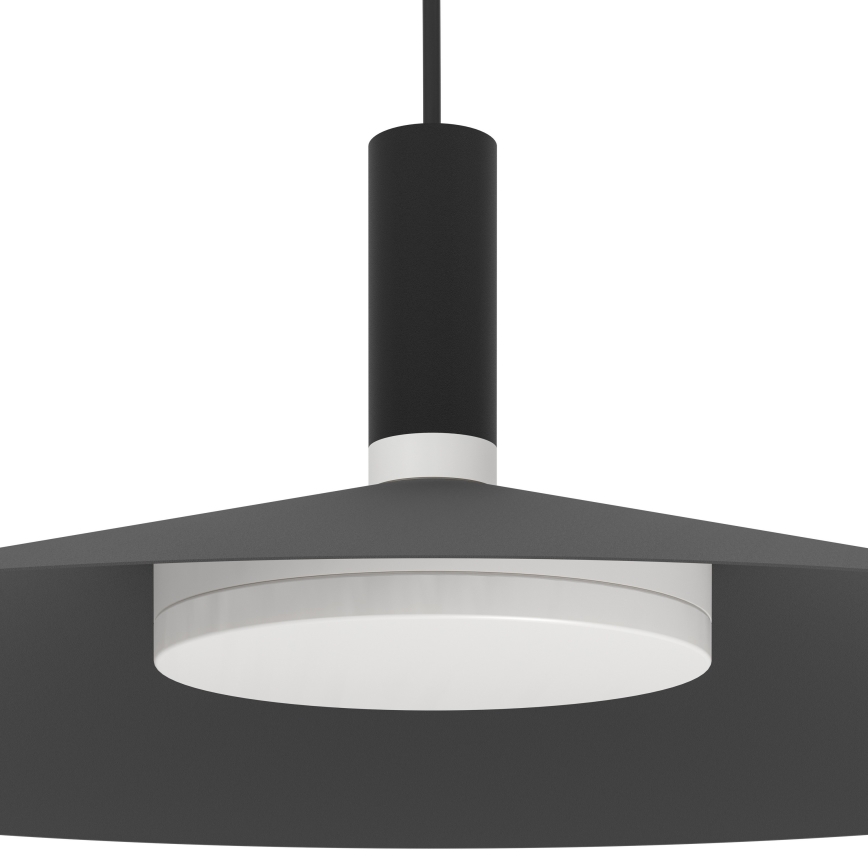 Eglo - LED RGBW dimbar pendellampa på kabel LED/15,5W/230V 2700-6500K svart