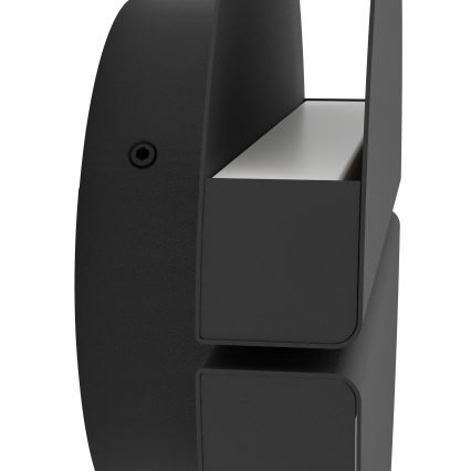 Eglo - LED utomhusväggarmatur, 5 W, 230 V, IP44, 2700/4000/6500 K, svart