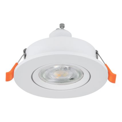 Eglo - LED infälld spotlight 1xGU10/4,5W/230V vit