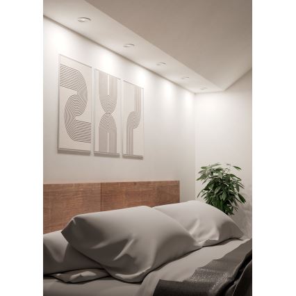 Eglo - Infälld LED-spotlight LED/4,8W/230V 2700/4000/6500K vit