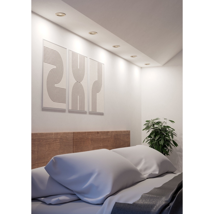 Eglo - Infälld LED-spot/4,8W/230V 2700/4000/6500K matt krom