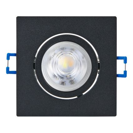 Eglo - Set om 3 dimbara inbyggnads-LED-spotlights LED/4,8W/230V 8,8x8,8 cm svart