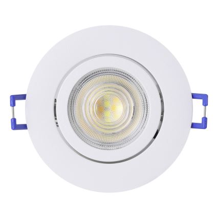 Eglo - Set med 3 dimbara LED RGBW infällda takarmaturer, LED/4,7W/230V, 2700–6500K, vit