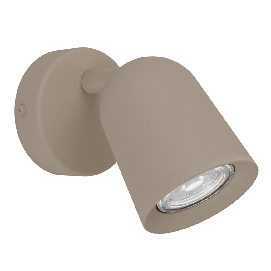 Eglo - Väggmonterad spotlight 1xGU10/5W/230V beige