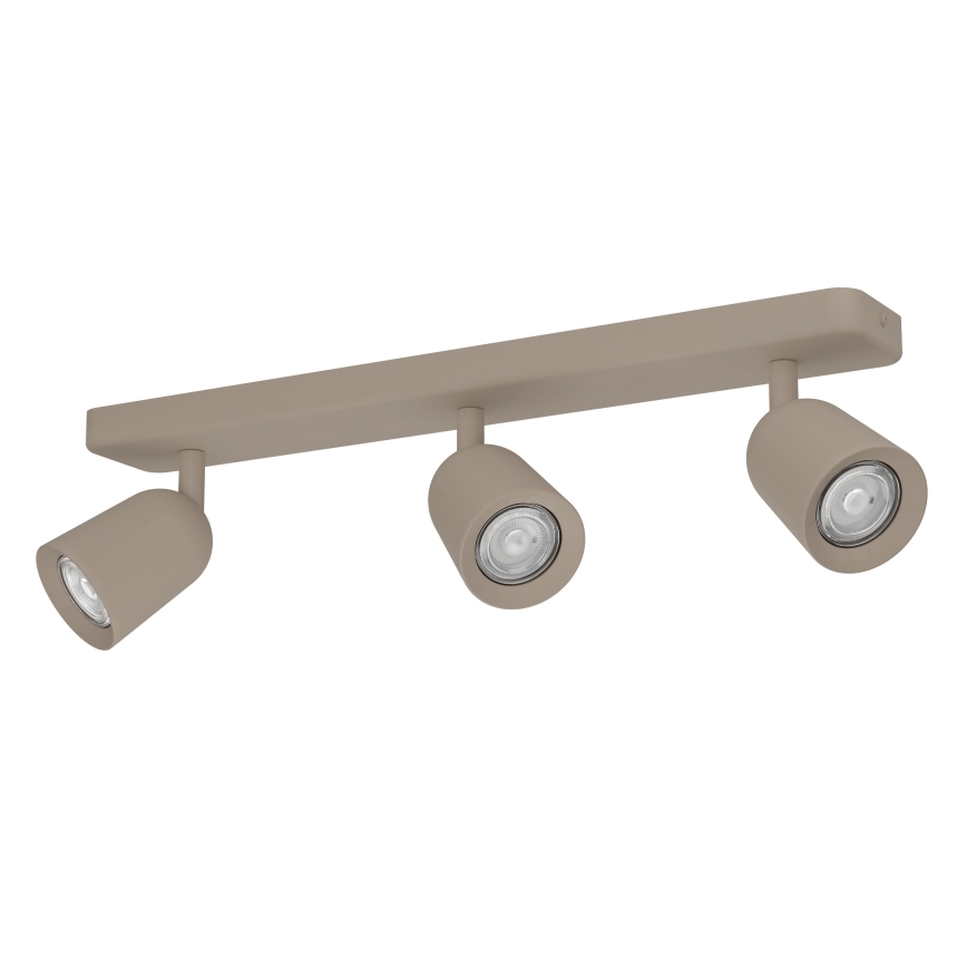 Eglo - Spotlampa 3xGU10/10W/230V beige