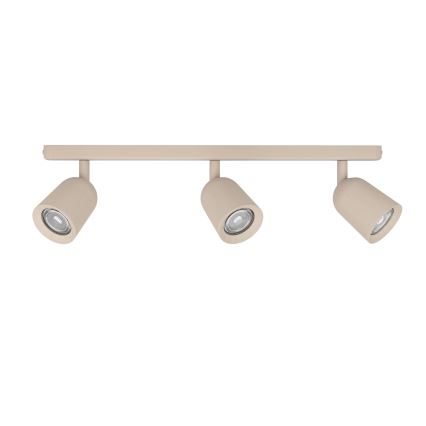 Eglo - Spotlampa 3xGU10/10W/230V beige