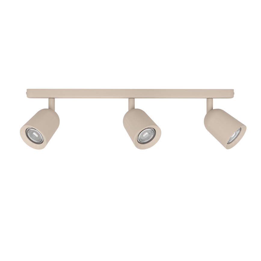 Eglo - Spotlampa 3xGU10/10W/230V beige