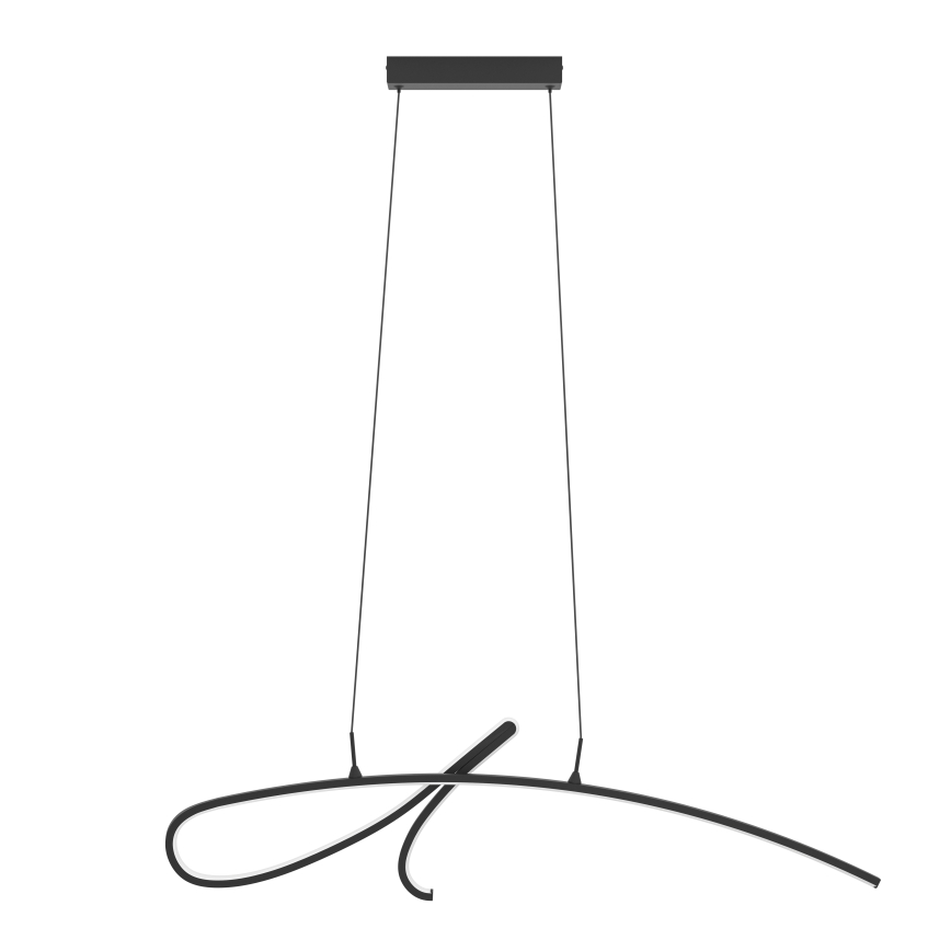 Eglo - LED takpendel på vajer LED/20W/230V 2700/4000/6500K svart