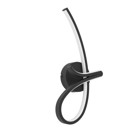 Eglo - LED vägglampa LED/12W/230V 2700/4000/6500K svart