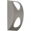 EGLO 91095 - LED Utomhusbelysning MORINO 2xLED/4.76W silver