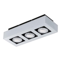 Eglo 91354 - LED Takbelysning LOKE 1 3xGU10-LED/5W/230V