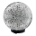 EGLO 91638 - Utomhuslampa TERRALUNA 1 1xE27/18W svart / vit IP44