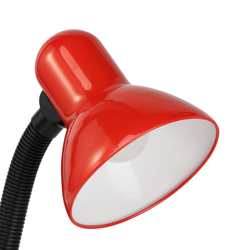 EGLO 9230 - Bordslampa BASIC 1xE27/40W röd