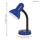 EGLO 9232 - Bordslampa BASIC 1xE27/40W blå