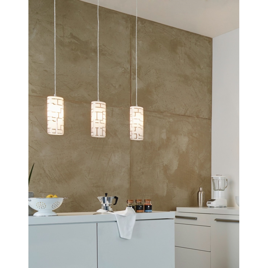 Eglo - Taklampa med 3xE27/60W/230V