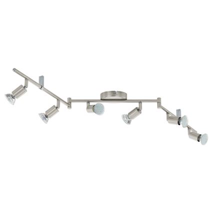 Eglo - LED spotlight 6xGU10-LED/2,8W/230V