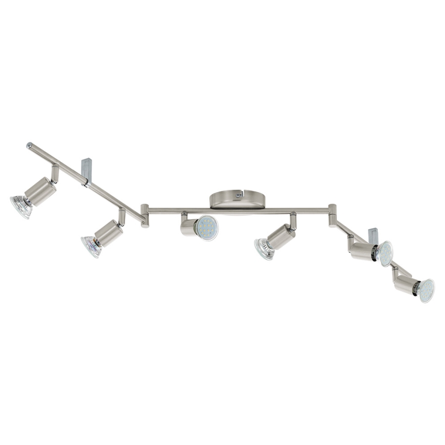 Eglo - LED spotlight 6xGU10-LED/2,8W/230V