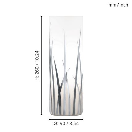 Eglo - Bordslampa 1xE27/60W/230V