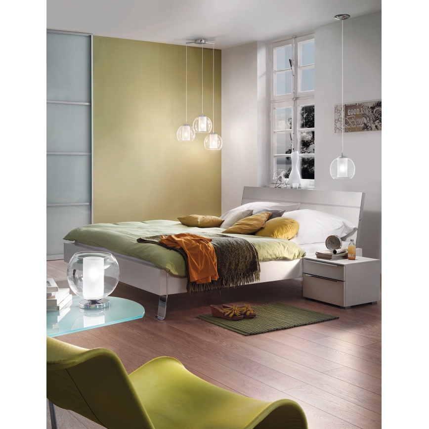 Eglo 92762 - Pendellampa BOLSANO med sladd 3xE27/60W
