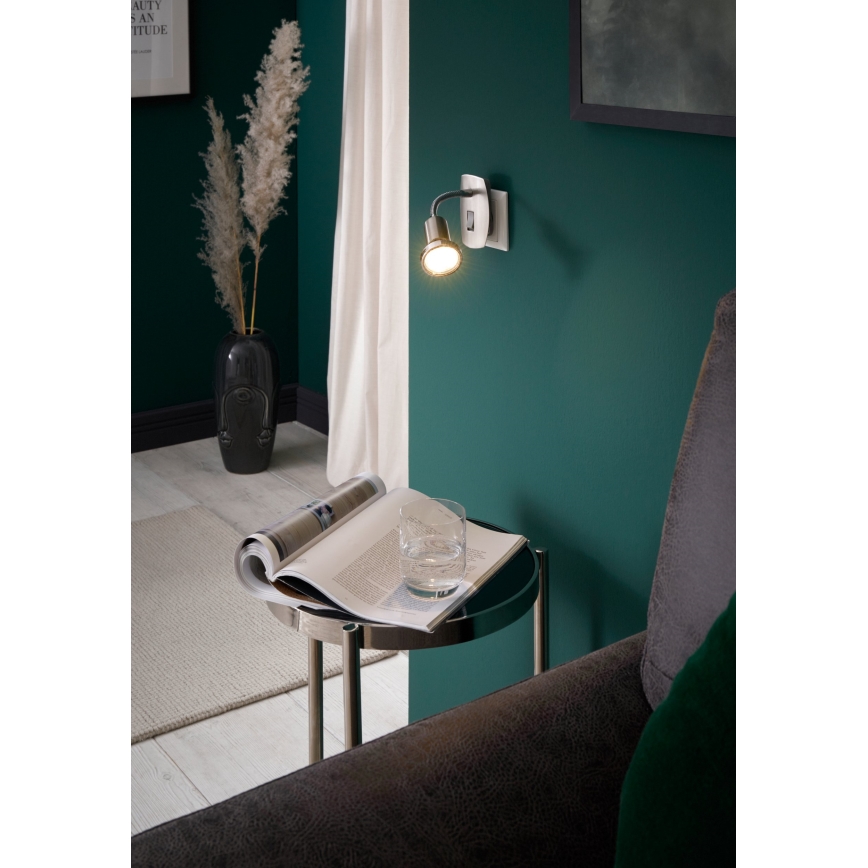 Eglo - LED Vägglampa med 1xGU10-LED/3W/230V