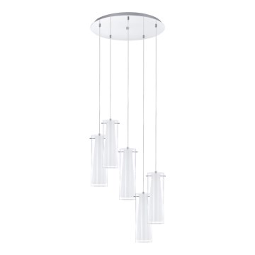 EGLO 93003 - Hängande lampa PFOR 5xE27/60W