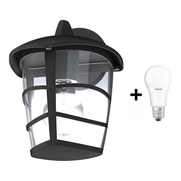 Eglo 93098 - LED Utomhus Väggbelysning ALORIA 1xE27/8,5W/230V IP44