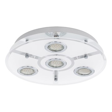 EGLO 93107 - LED Taklampa CABO 4xGU10/3W LED