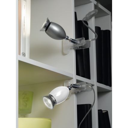 Eglo - LED-lampa med klämma 1xGU10/3W/230V