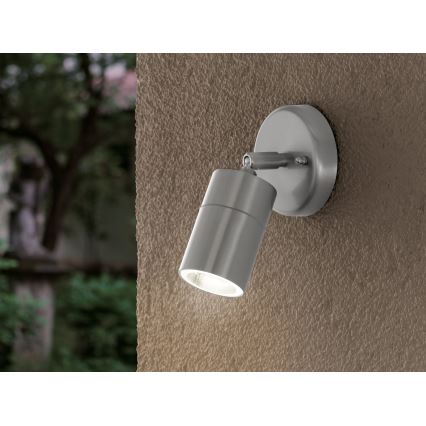 Eglo 93268 - LED Utomhusbelysninging STOCKHOLM 1 1xGU10/5W/230V IP44