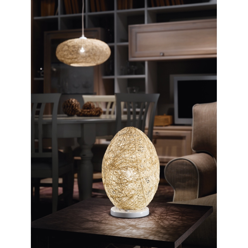 Eglo 93374 - Hängande lampa CAMPILO 1xE27/60W/230V