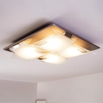 Eglo 93398 - Taklampa GUADIANO 4xGX53/7W/230V