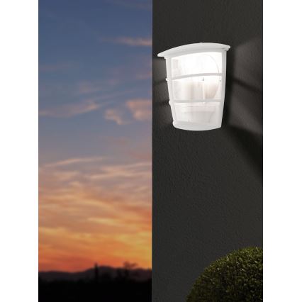 Eglo 93403 - LED Utomhus Väggbelysning ALORIA 1xE27/8,5W/230V IP44
