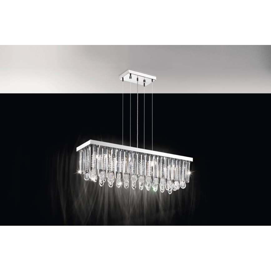 Eglo 93423 - Ljuskrona med snöre CALAONDA 11xG9/33W/230V