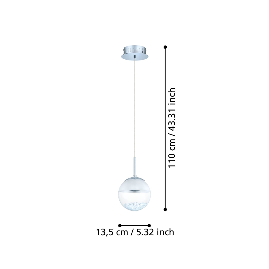 Eglo - LED pendellampa LED/5W/230V