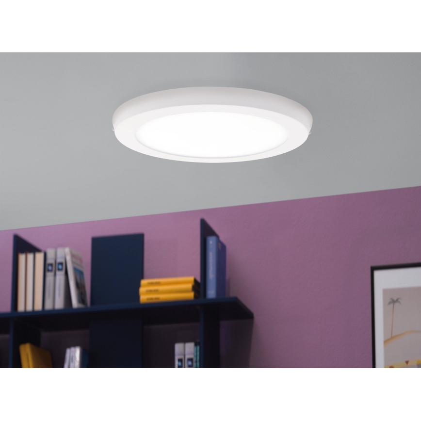 Eglo 94075 - LED-taklampa FUEVA 1 LED/16,47W/230V Ø 22,5 cm