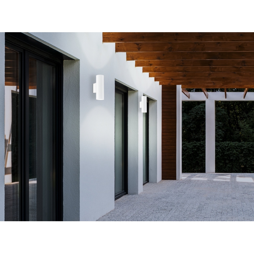 Eglo 94101 - LED Utomhusbelysninging RIGA 2xGU10/3W/230V