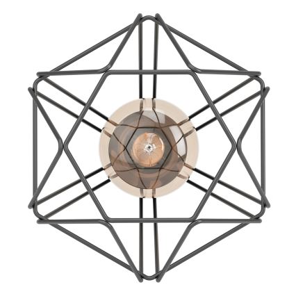 Eglo - Bordslampa med stickkontakt 1xE27/60W/230V