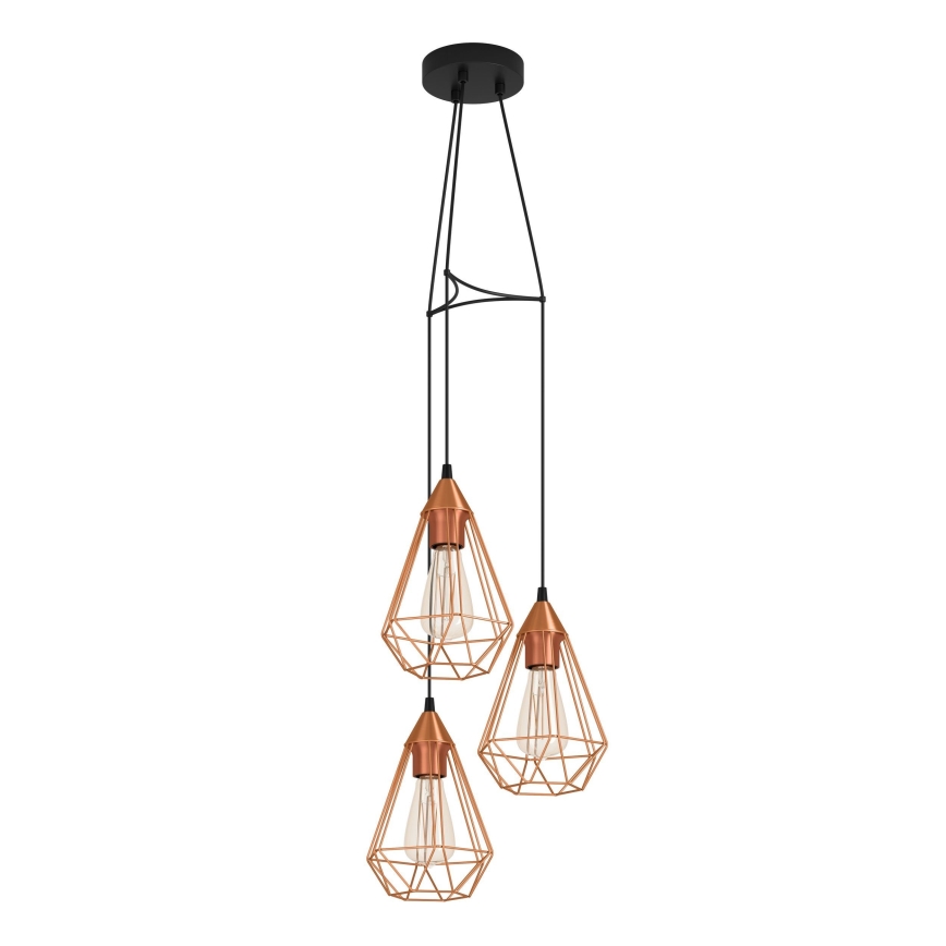 Eglo - Taklampa 3xE27/60W/230V