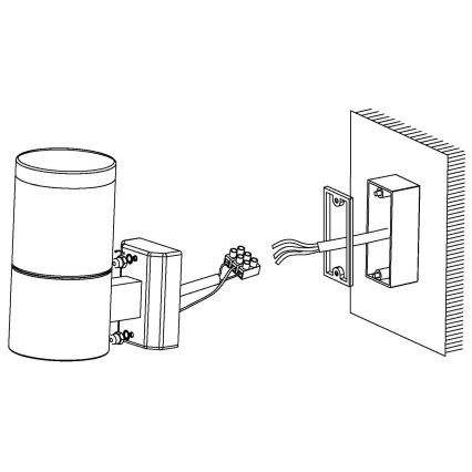 Eglo - LED utomhusbelysning LED/3,7W/230V IP44