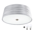 Eglo 94306- LED taklampa FONSEA 1 2xE27/9W/230V silver