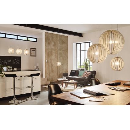 Eglo 94438 - Ljuskrona COSSANO 1xE27/60W/230V