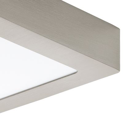 Eglo 94526 - LED-taklampa FUEVA 1 LED/16,5W/230V 22,5x22,5 cm