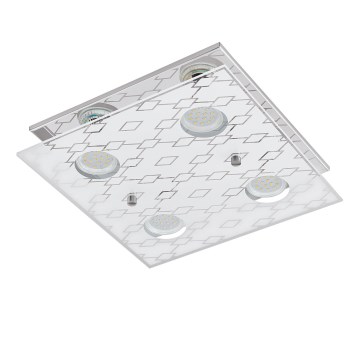 Eglo 94576 - LED Takbelysning DOYET 4xGU10-LED/3W/230V