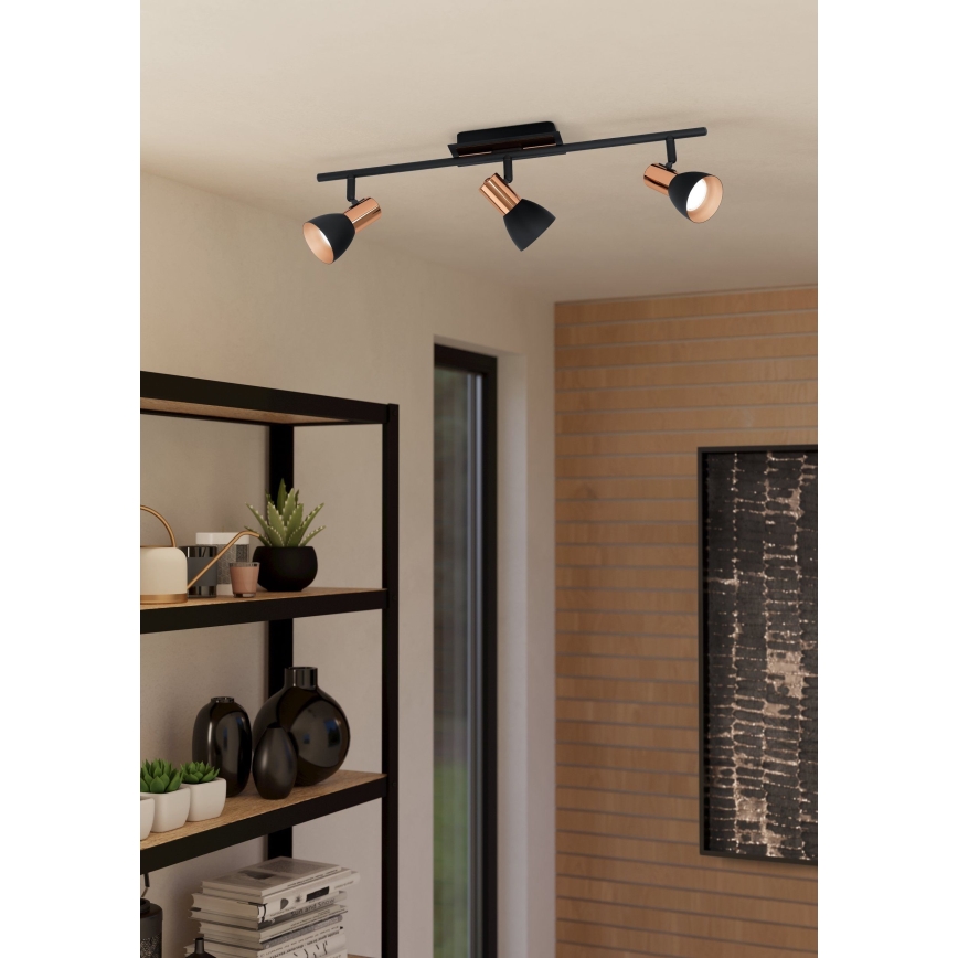 Eglo - LED spotlampa 3xGU10/3,3W/230V