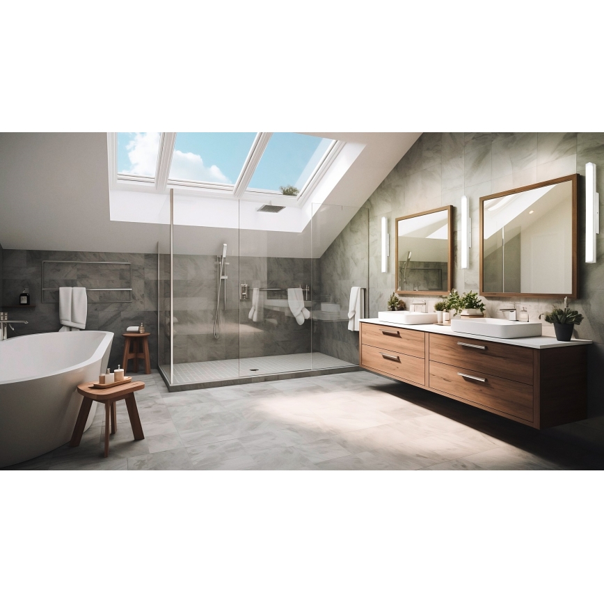 Eglo - LED-badrumsarmatur LED/16W/230V IP44