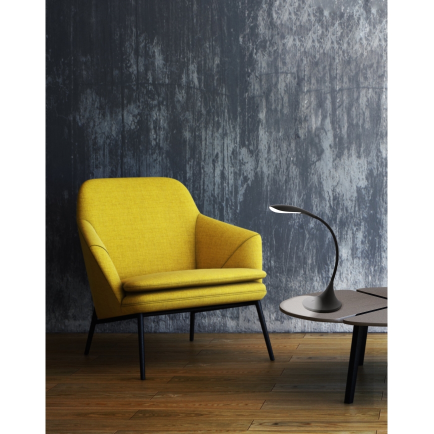 Eglo 94673 - LED Dimbar Bordslampa DAMBERA 1xLED/4.5W/230V svart