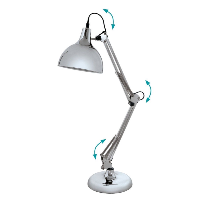 Eglo 94702 - Bordslampa BORGILLIO 1xE27/40W/230V