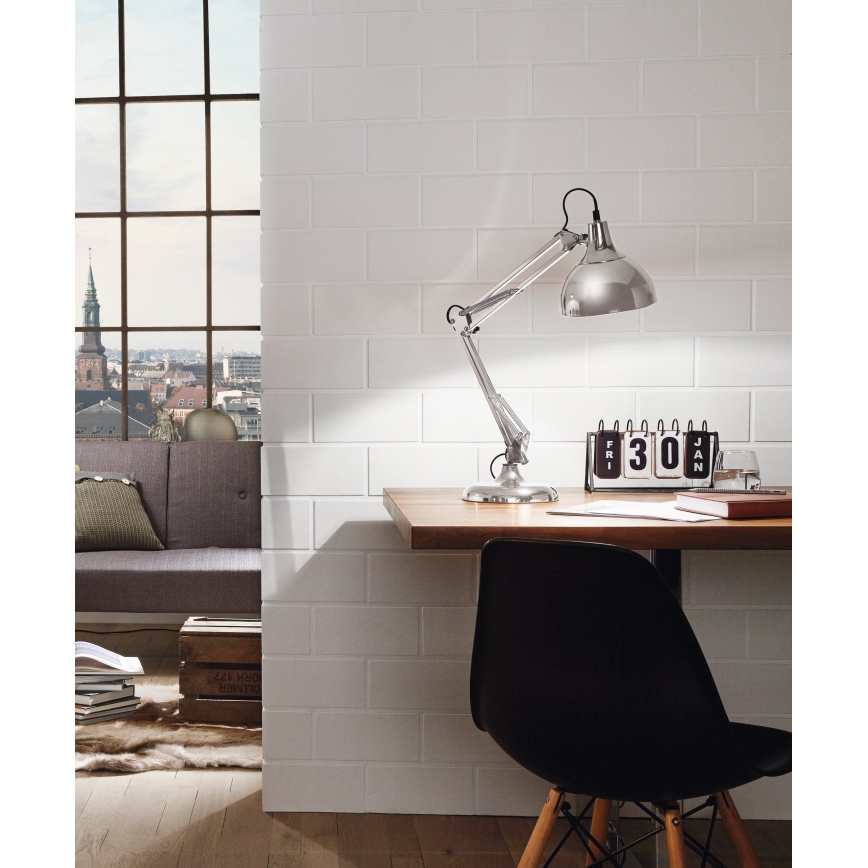 Eglo 94702 - Bordslampa BORGILLIO 1xE27/40W/230V